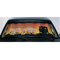 SlimLine Solid Board Screen Printed Car Sunshade